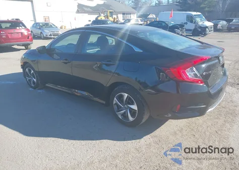 2020 Honda Civic Lx z USA, uszkodzony, nr VIN 2HGFC2F64LH597180